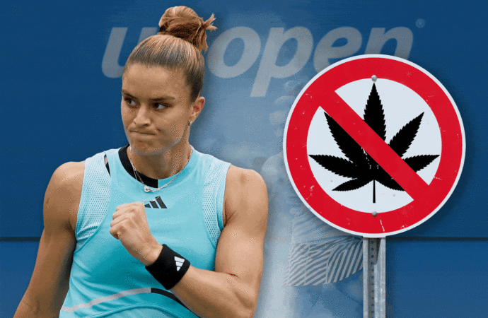 New York – Nad US Open Court se zase linula vůně Cannabis (Video)